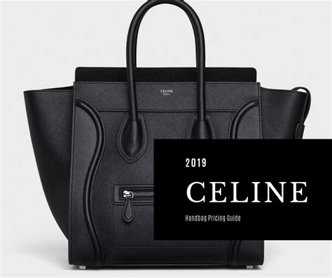 celine bag original price|celine bag price list.